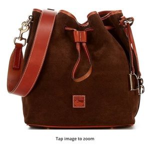 Dooney drawstring .never been used .was bigger than what I was looking for!